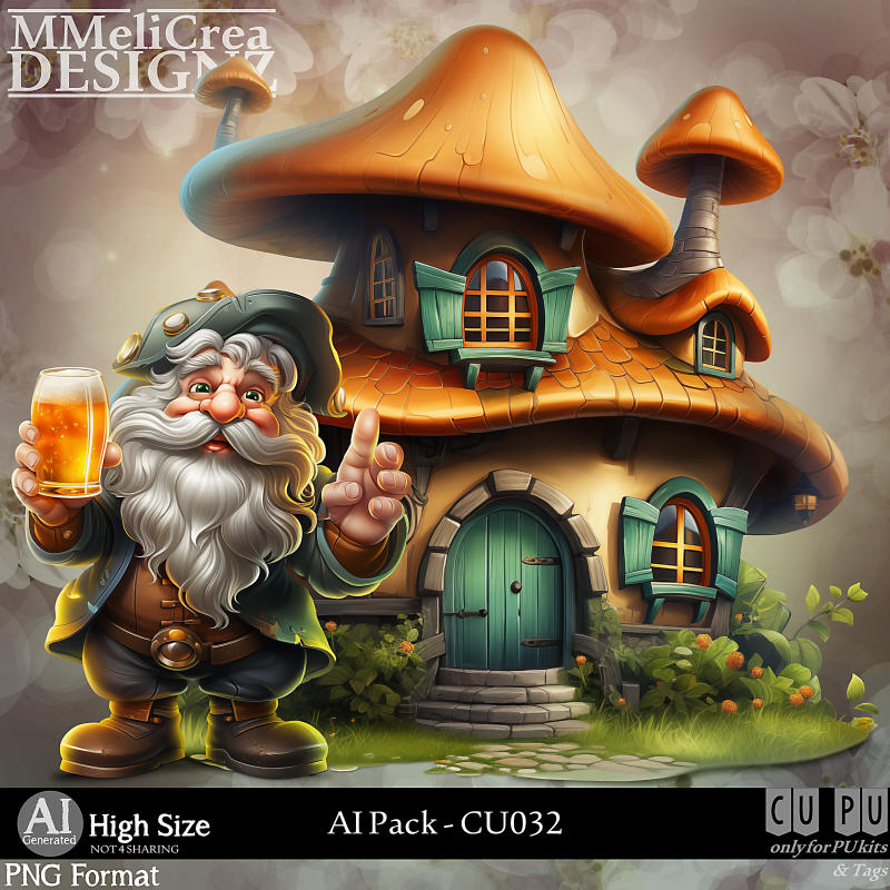 (image for) AI - PACK CU032 (CU4PU/PNG/PACK)